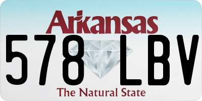 AR license plate 578LBV