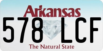 AR license plate 578LCF