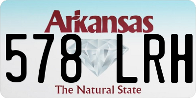 AR license plate 578LRH