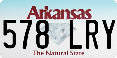 AR license plate 578LRY
