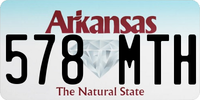 AR license plate 578MTH