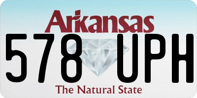 AR license plate 578UPH