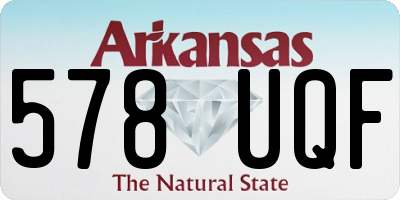 AR license plate 578UQF
