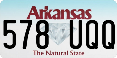 AR license plate 578UQQ