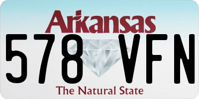 AR license plate 578VFN