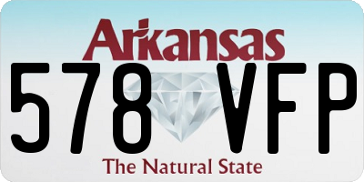 AR license plate 578VFP