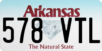 AR license plate 578VTL