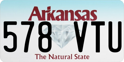 AR license plate 578VTU