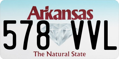 AR license plate 578VVL