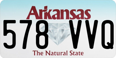 AR license plate 578VVQ