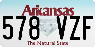 AR license plate 578VZF