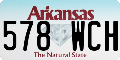 AR license plate 578WCH