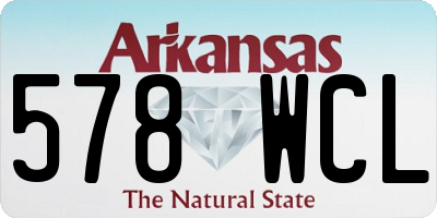 AR license plate 578WCL