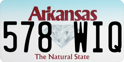 AR license plate 578WIQ