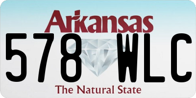 AR license plate 578WLC