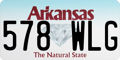 AR license plate 578WLG