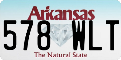AR license plate 578WLT
