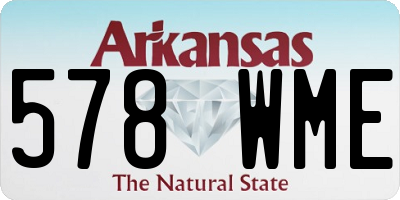 AR license plate 578WME