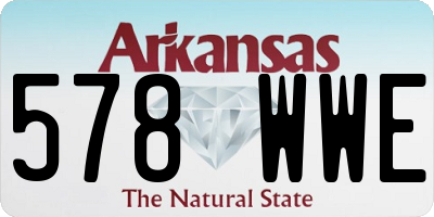 AR license plate 578WWE