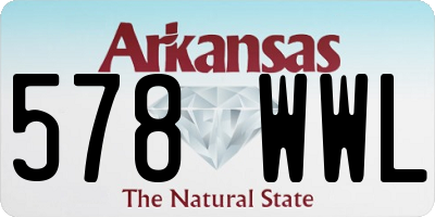 AR license plate 578WWL