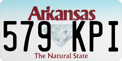 AR license plate 579KPI