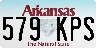 AR license plate 579KPS