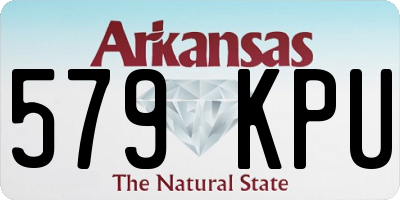 AR license plate 579KPU