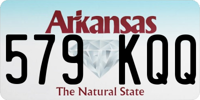 AR license plate 579KQQ