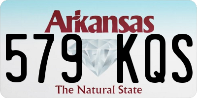 AR license plate 579KQS