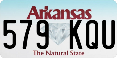 AR license plate 579KQU