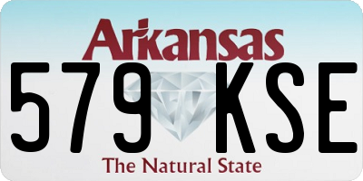 AR license plate 579KSE