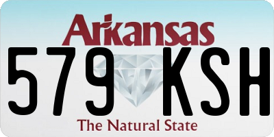 AR license plate 579KSH