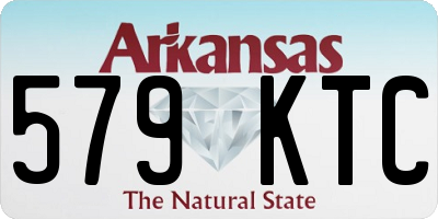 AR license plate 579KTC