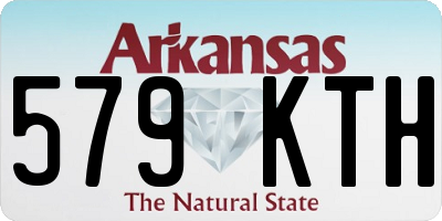 AR license plate 579KTH