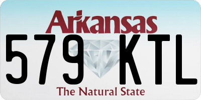AR license plate 579KTL