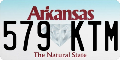 AR license plate 579KTM