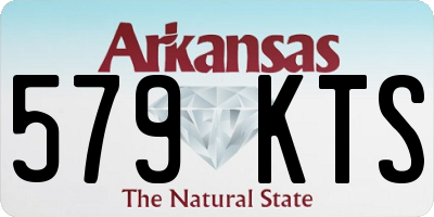 AR license plate 579KTS