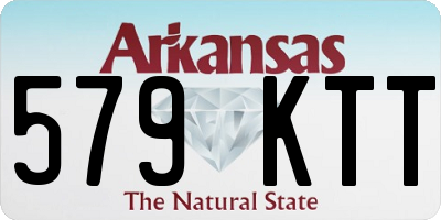 AR license plate 579KTT