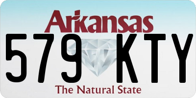 AR license plate 579KTY