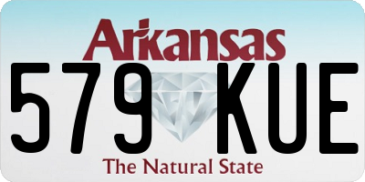 AR license plate 579KUE