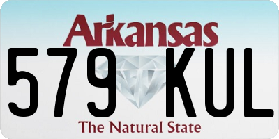 AR license plate 579KUL