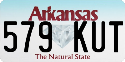 AR license plate 579KUT