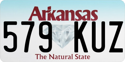 AR license plate 579KUZ