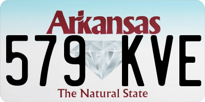 AR license plate 579KVE