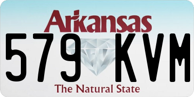 AR license plate 579KVM