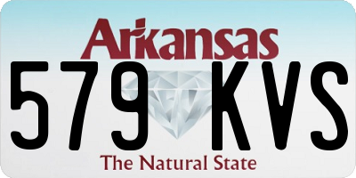 AR license plate 579KVS