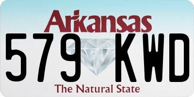 AR license plate 579KWD