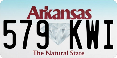 AR license plate 579KWI