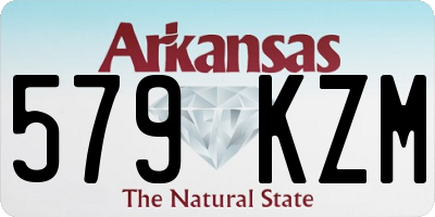 AR license plate 579KZM