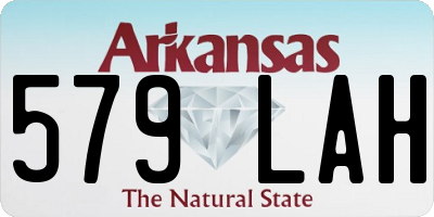 AR license plate 579LAH